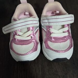 Wonder Nation Pink and White Kids Sneakers